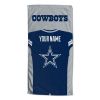 [Personalization Only] Dallas Cowboys "Jersey" Personalized Beach Towel